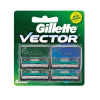 Wholesale Gillette Blade Refill Vector 4pcs x 6Packs x 50 Boxes