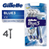 Wholesale Gillette Razor Blue III Simple 4 pcs x 6 packs x 12 Boxes