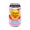 Wholesale Chupa Chups Strawberry Milk Soda Zero 350ml  x 24 cans