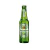 Heineken Alcohol 4% Beer 330ml x 24 Silver Glass Bottles