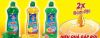 My Hao 2X Dishwashing Liquid Lemon 800ml Bottle