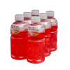 Mogu Mogu Strawberry Flavored Drink With Natade Coconut 320ml x 24 Bottles