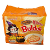 Samyang Buldak  Spicy Chicken With Cheese Quattro (Halal)  145g x  5 Pcs x 8 Packs