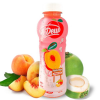 A-Dew Peach Juice Drink With Jelly Coconut 450ml x 24 Bottles