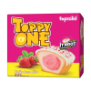Topcake Toppy One Cream Strawberry Filling White Chocolate Cake Soft 360g x 8 Boxes