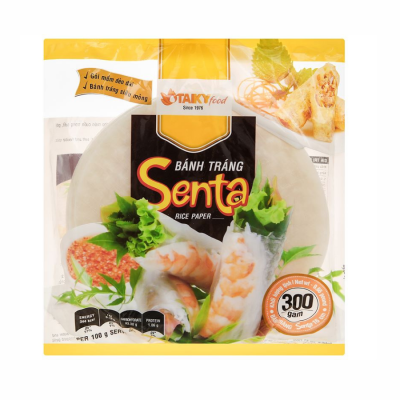 Tai Ky Rice paper Senta "Banh trang" 16cm 300g x 10 Bags