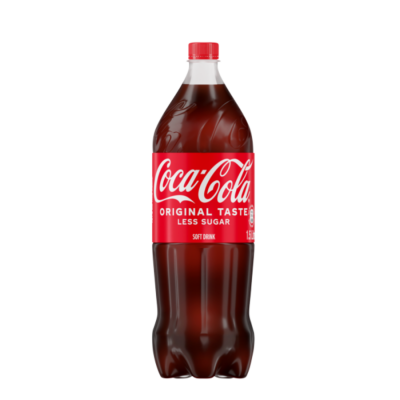 Coca Cola Soft Drink Less Sugar 1.5L x 6 Bottles