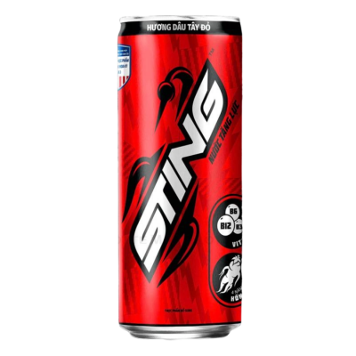 Sting Energy Drink Strawberry Can 320ml x 24 Cans