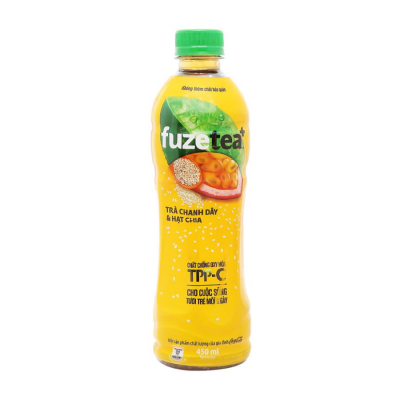Fuzetea Passion tea and chia seeds 450ml x 24 Bottles