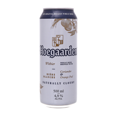 Hoegaarden White Beer 500ml x 12 Cans