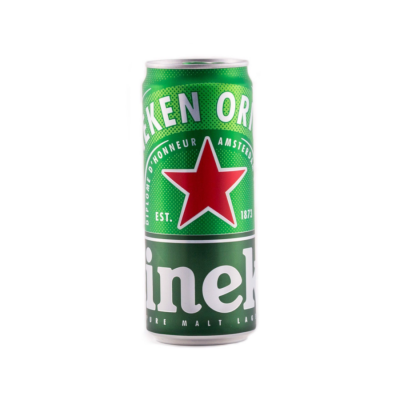 Heineken Alcohol 5% Beer 330ml x 24 Sleek Cans