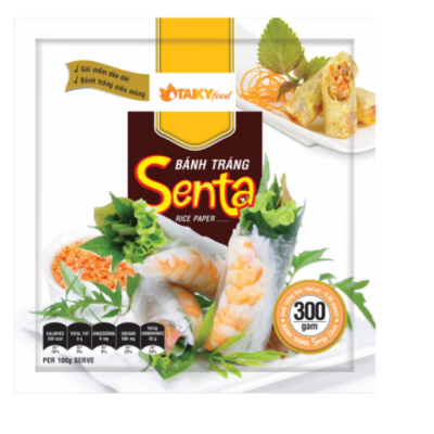 Tai Ky Rice Paper Senta "Banh trang" 22cm 300g x 20 Bags