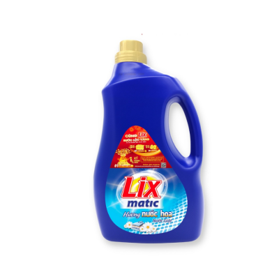 Lix Matic Detergent Fragrance Perfume 3.6kg x 4 Bottles 
