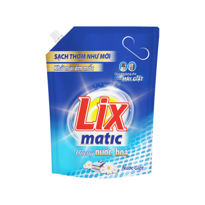 Lix Matic Detergent Fragrance Perfume 3.5kg x 4 Bags 