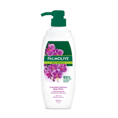 Palmolive Natural Orchid & Milk Body Wash 500ml x 12 Bottles