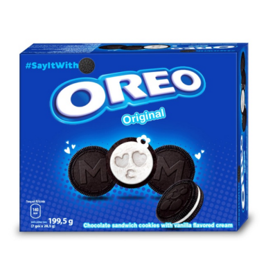 Oreo Biscuit Vanilla Cream 199.5 g (7 x 28.5g) x 16 Boxes