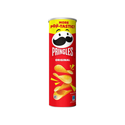 Pringles Potatoes Chips Original 102g x 12 Cans