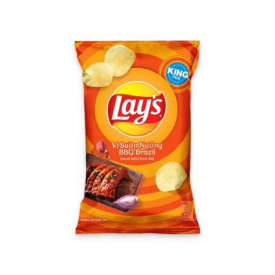 Lay's BBQ Snack 53g  x 100 Bags