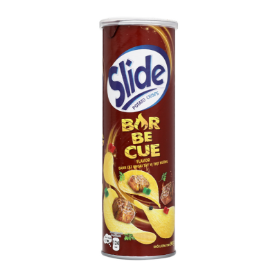 Slide Potato Crisps Barbecue 145g x 14 Cans