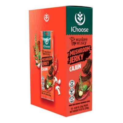 Mushroom Jerky Cajun Flavor 25g x 10 Packs x 16 Boxes