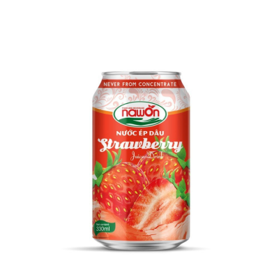 Nawon Strawberry 30% Fruit Juice Drink 330ml x 24 cans
