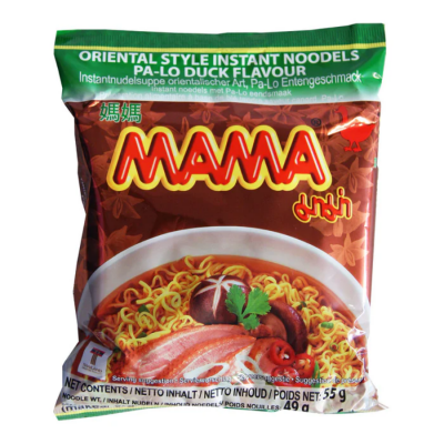 MaMa Instant Noodles Pa-Lo Duck Flavour 55g x 30 Bags x 6 Boxes