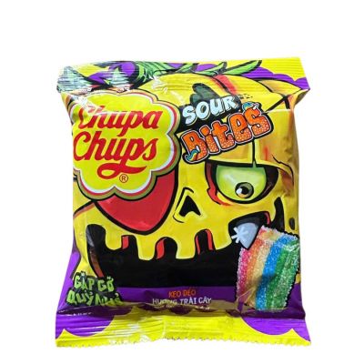 Chupa Chups Halloween Sour Bites Gummies 56g - New