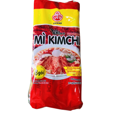Ottogi Kimchi Ramen 960g (120g x 8 Bags) x 10 Blocks (Halal)