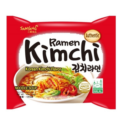 Ottogi Kimchi Ramen Kim Chi 960g (120g x 8 Bags) x 10 Blocks  (Halal)