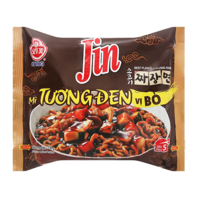 Ottogi Beef Ramen 1,080g (135g x 8 Bags) x 10 Blocks (Halal)