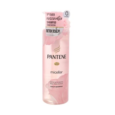 Pantene Micellar Detox & Moisturize Rose Water Extract Light 530ml x 12 Bottles