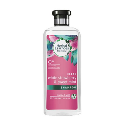 Herbal Essences Shampoo White Strawberry & Sweet Mint 400ml x 6 Bottles