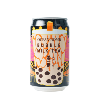 Ocean Bomb Brown Sugar Bubble Milk Tea Drink 315ml x 24 Cans