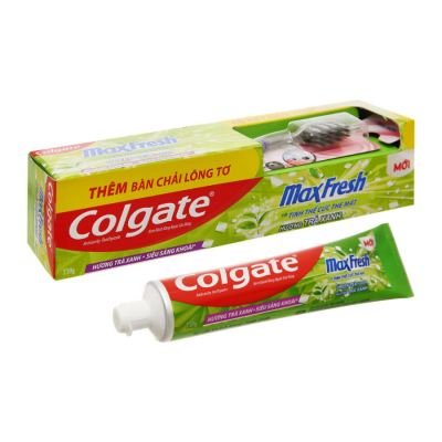 Colgate Maxfresh Green Tea + Free Toothbrush 225g x 36 Boxes
