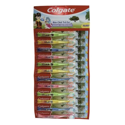 Colgate Jungle Kids 5 + 12 x 12 Sheets 