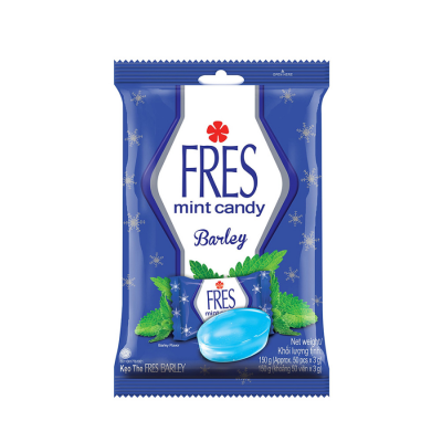 Fres Barley Mint Candy 150g x 24 Bags 