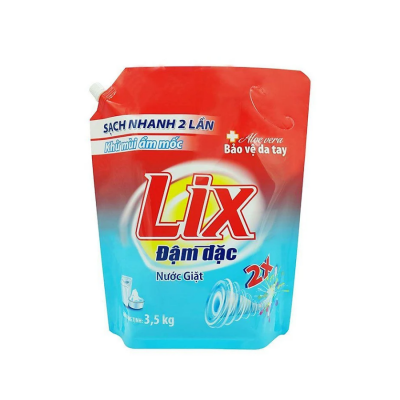 Lix Extra Concentrate Detergent Liquid 3.5kg x 4 Bags
