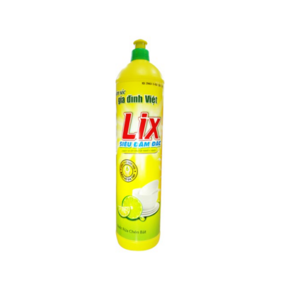Lix Lemon Super Clean Dishwashing Liquid 400g x 24 Bottles