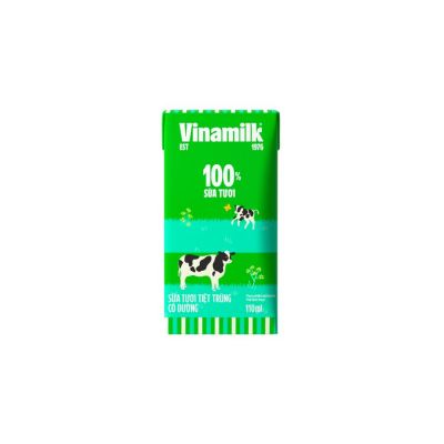 Vinamilk Fresh Milk With Sugar 110ml