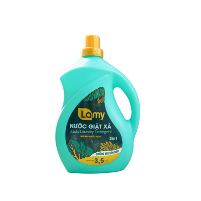 Lamy Liquid Laundry Detergent 3IN1 With Cool Fragrance Perfume 3.5kg x 2 Bottles
