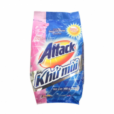 Attack Cherry Blossom Fragrance Detergent Powder 360g x 36 Bags