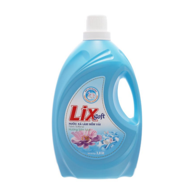 Lixsoft Fabric Softener 3.8l x 4 bottles