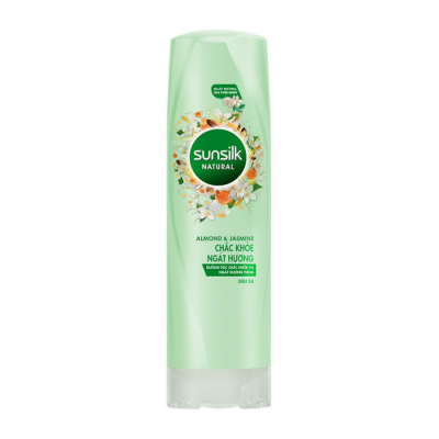 SunSilk Conditioner Almond & Jasmine 340g x 12 Bottles