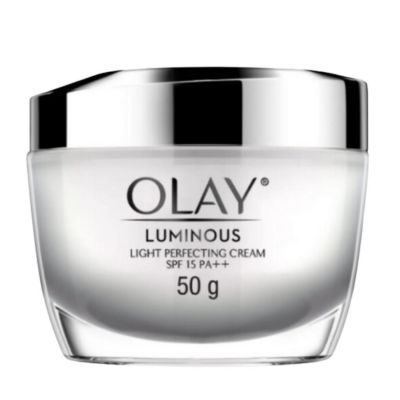 Olay Luminous Light Perfecting Cream SPF15 PA++ Advanced Whitening Moisturizer 50g x 6 jars
