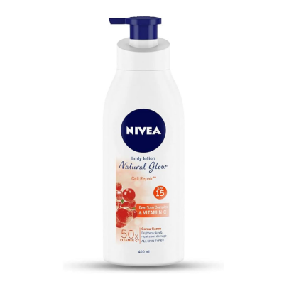Nivea Express Natural Glow Body Lotion 400ml x 12pcs