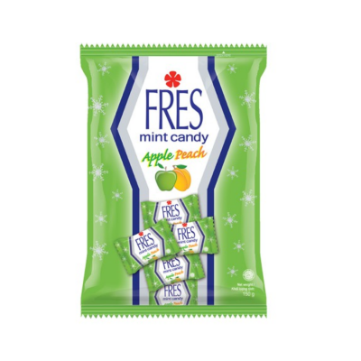 Fres Barley Apple And Peach Candy 150g x 24 Bags