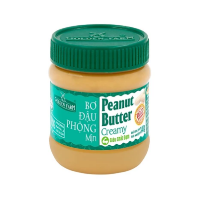 Golden Farm Peanut Butter - Creamy  340G X 24 Jars