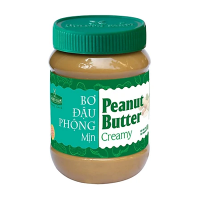 Golden Farm Peanut Butter - Creamy  510G X 12 Jars