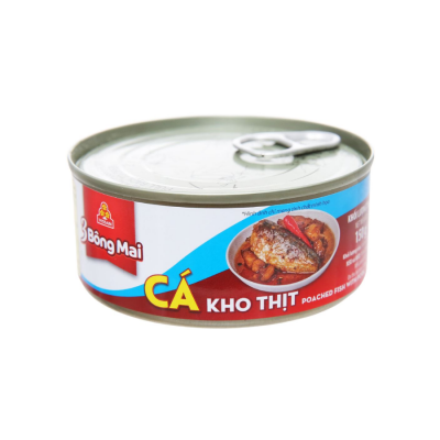 Vissan 3 Bong Mai Stewed Fish with Meat  150g x 72 Cans