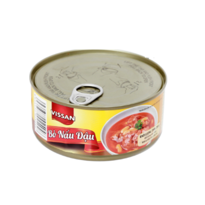Vissan Beef Cooked with Beans  280g x 48 Cans